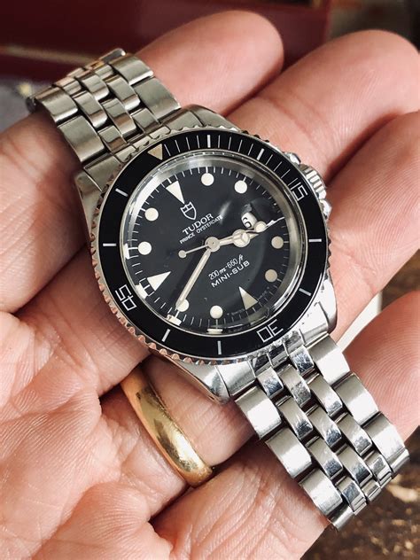 tudor mini sub size|vintage tudor submariner.